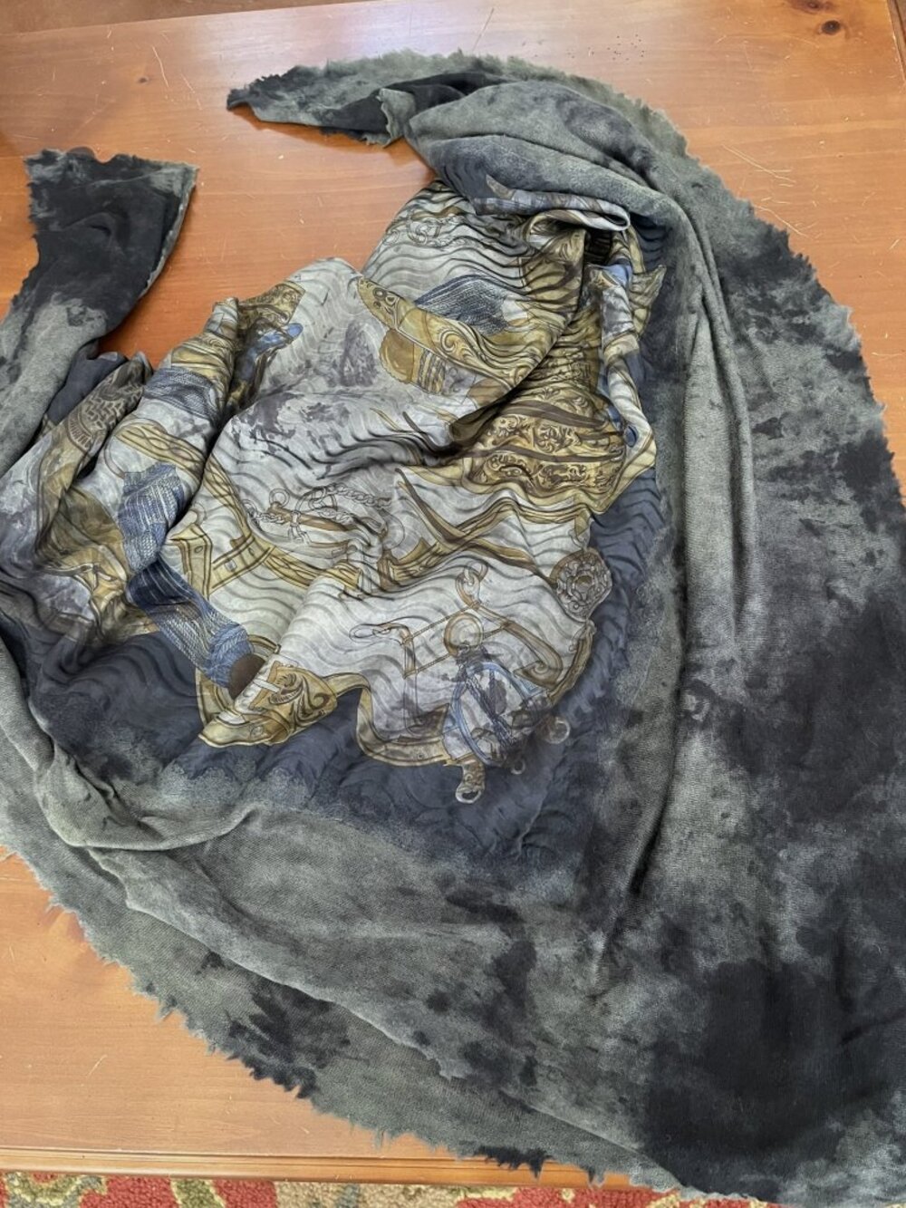 AVANT TOI CASHMERE SILK LARGE SCARF